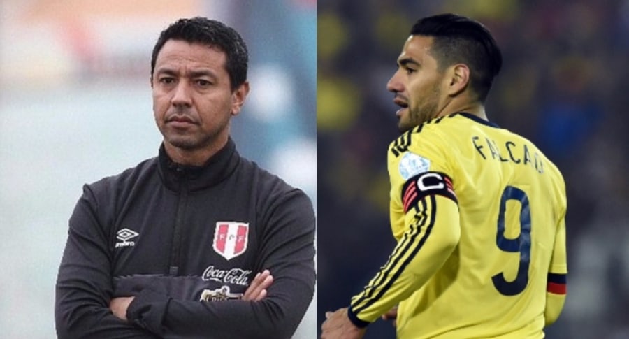 Nolberto Solano y Falcao García
