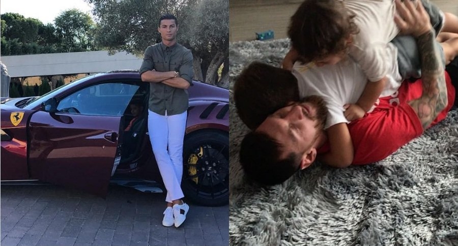 Cristiano Ronaldo y Lionel Messi