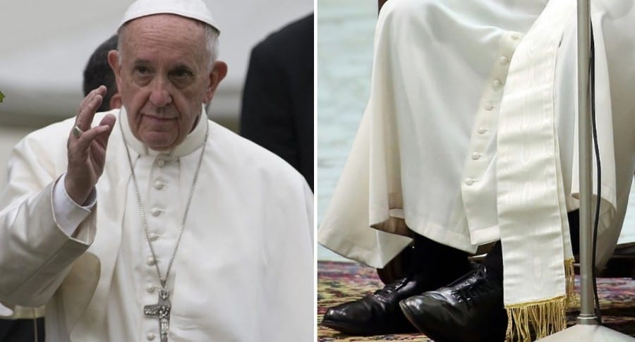 Zapatos papa Francisco