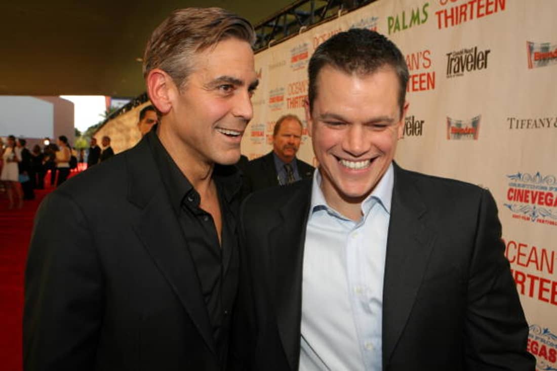 Clooney y Damon