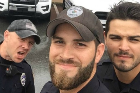 Policías que se hicieron virales por su atractivo físico, tras huracán Irma. Pulzo.