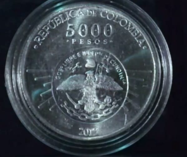Moneda de 5000 2