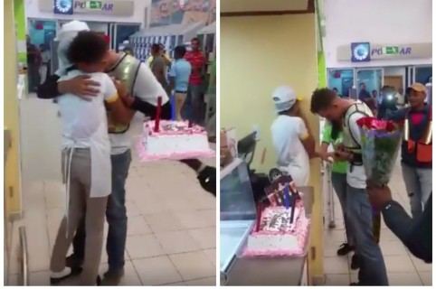 Propuesta de matrimonio frente a heladería de Santo Domingo, República Dominicana. Pulzo.