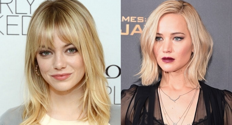 Emma Stone y Jennifer Lawrence