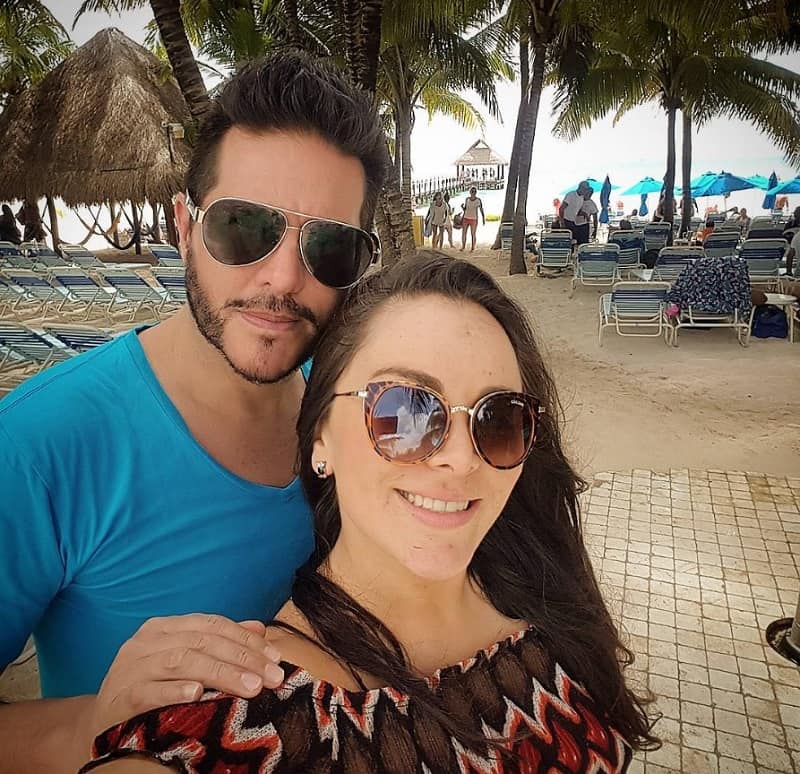 Marcelo Cezán y Michelle Gutty