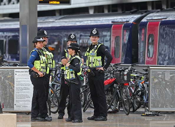 Policía en Londres