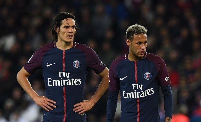 Neymar y Cavani