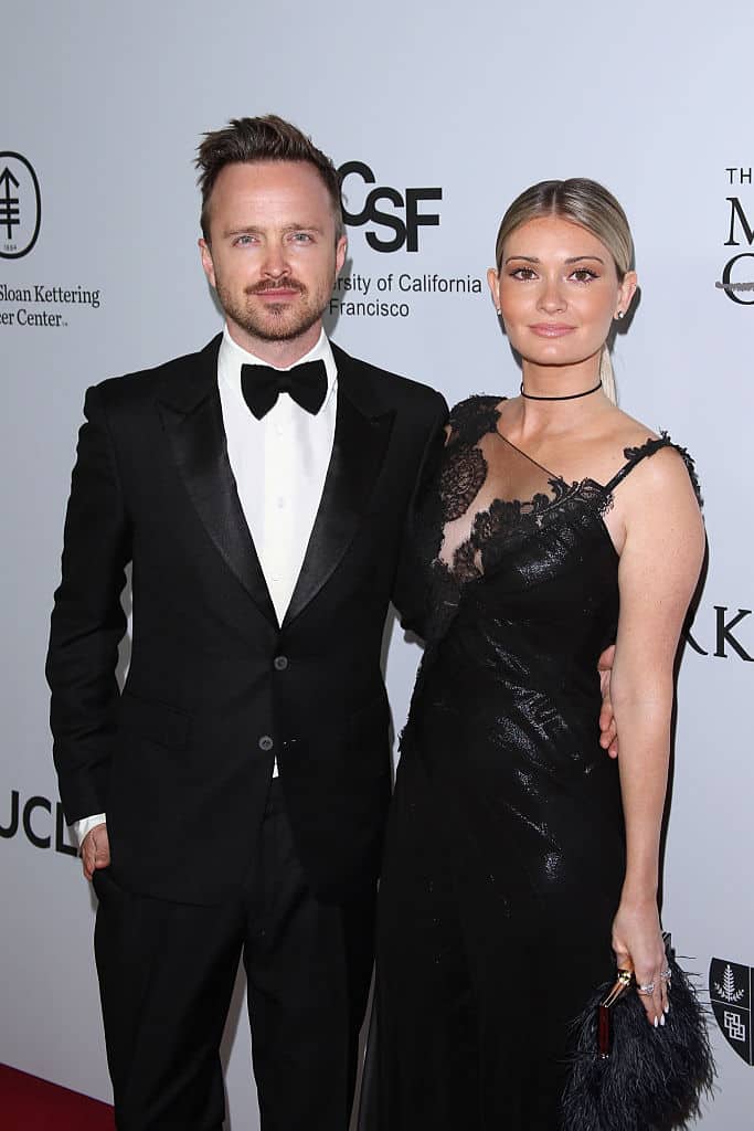 Aaron Paul y su esposa, Lauren