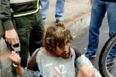 Indigente capturado