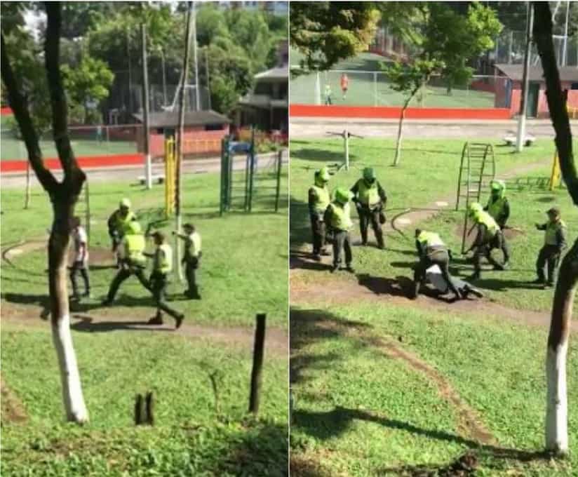 Policías en Pereira