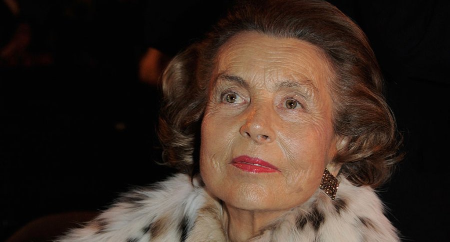 Liliane Bettencourt, mujer más rica del mundo