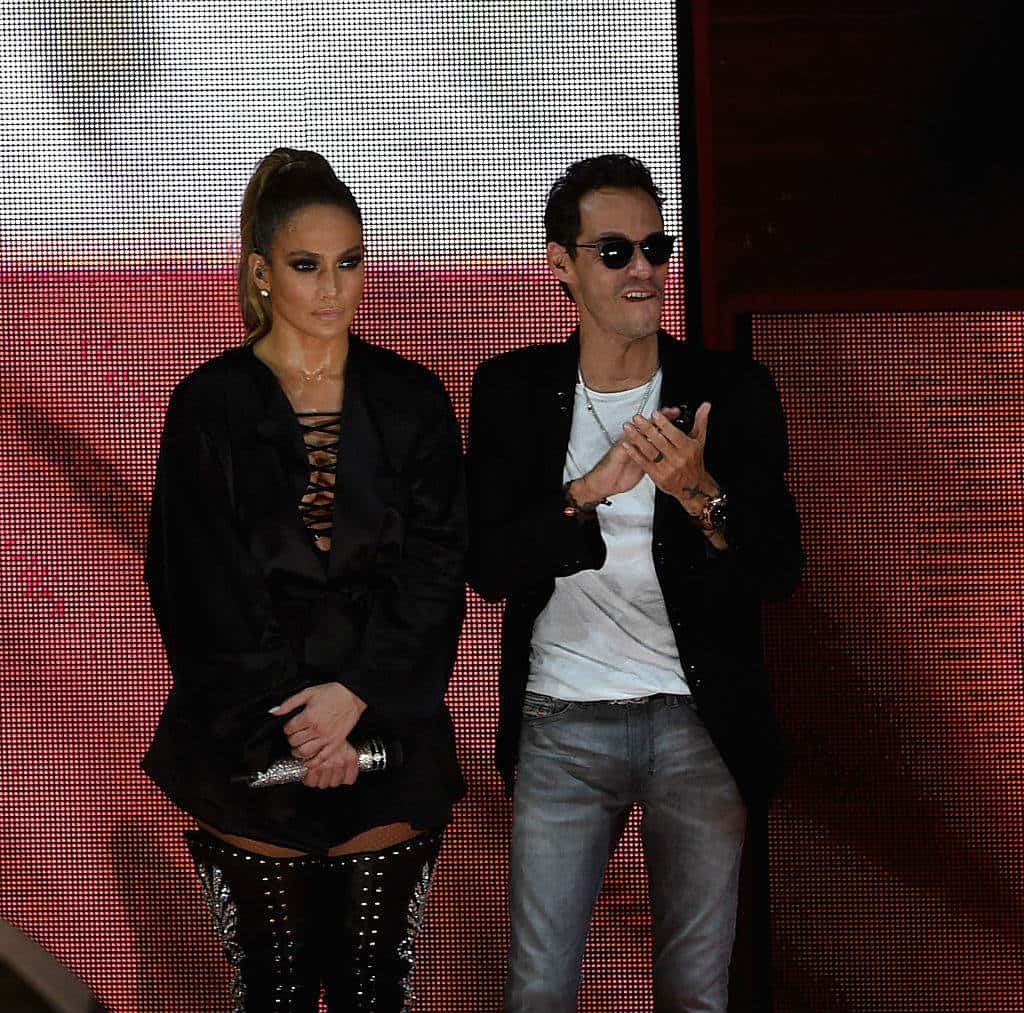 Marc Anthony y Jennifer Lopez