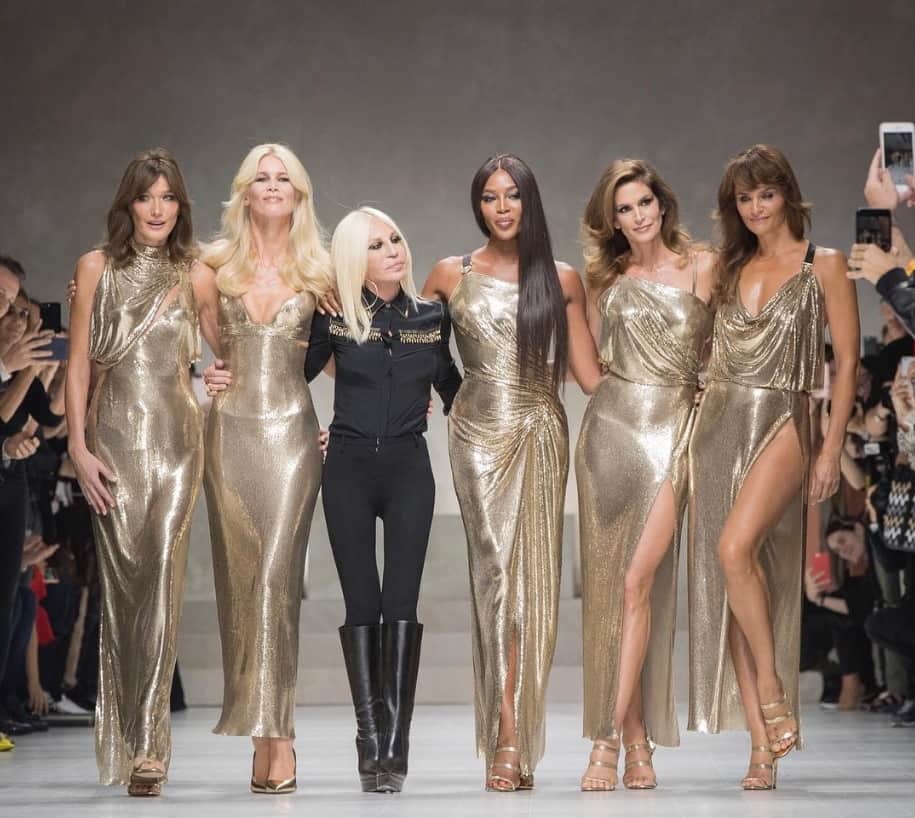 Pasarela Versace Semana de la Mode de Milán