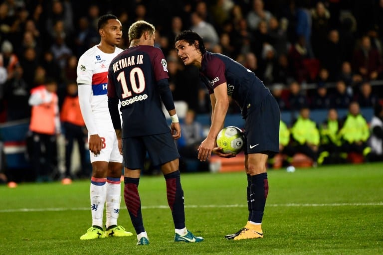 Cavani y Neymar