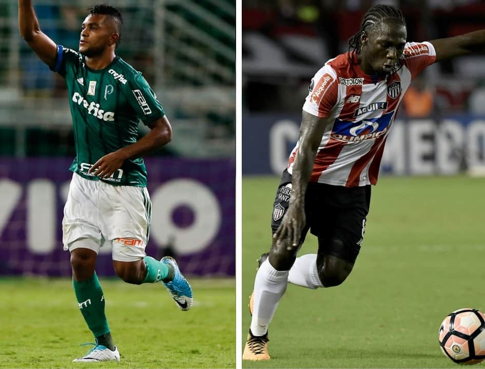 Yimmi Chará y Miguel Borja