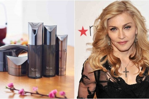 Productos para cuidar la piel de Madonna