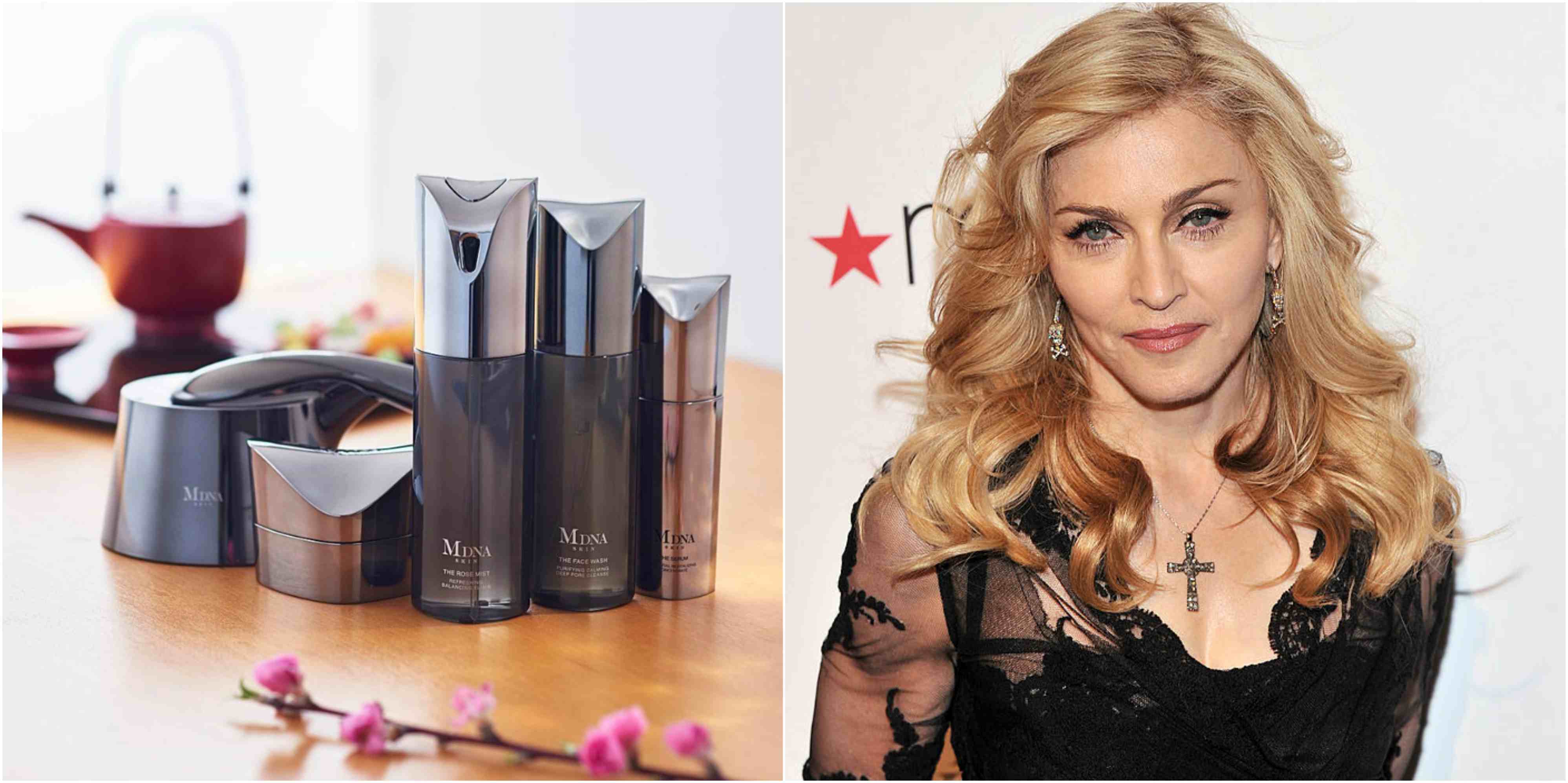 Productos para cuidar la piel de Madonna