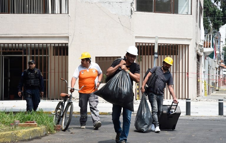 Terremoto en México
