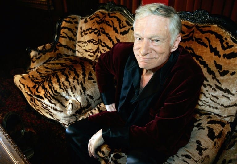 Hugh Hefner. Pulzo.