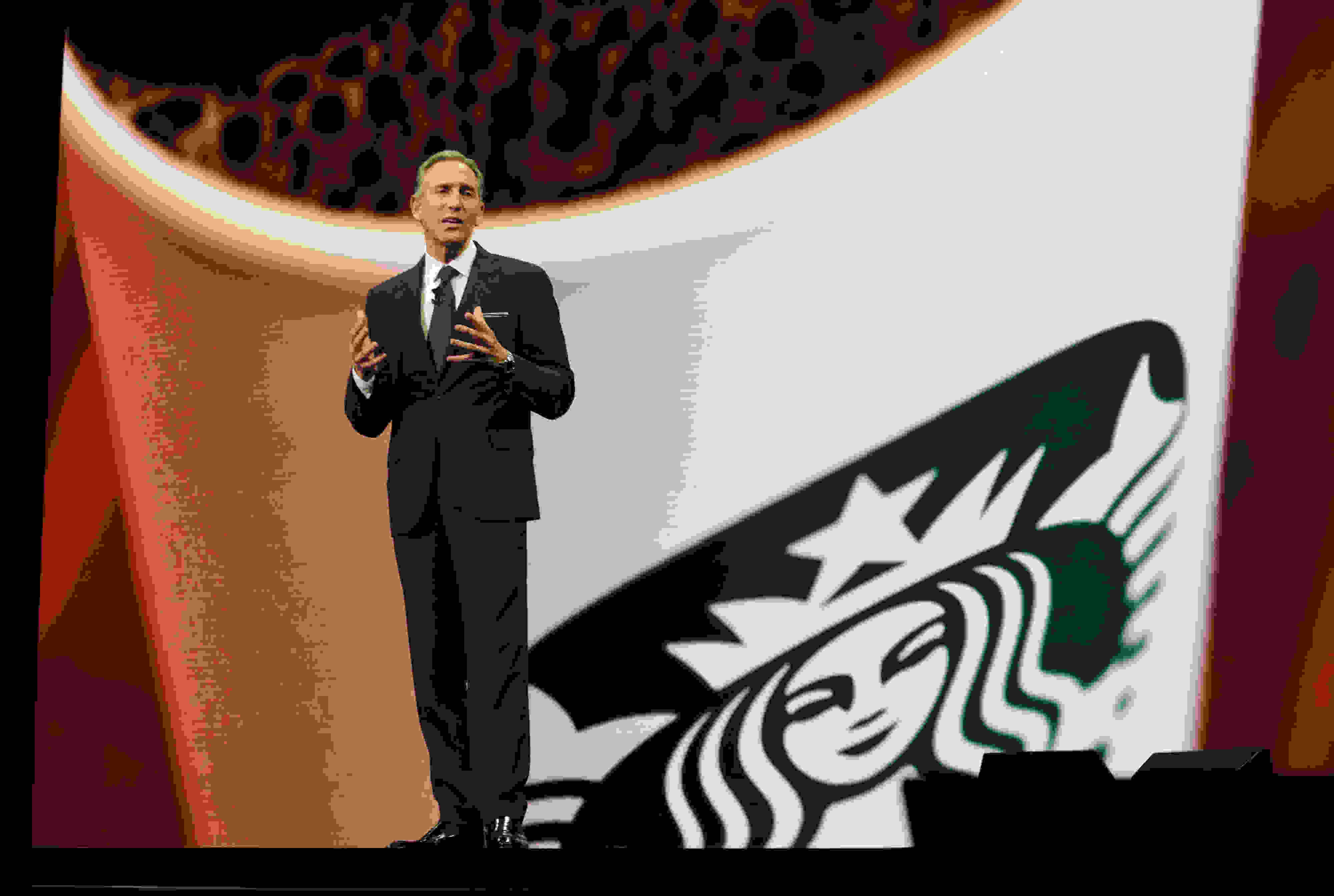 Howard Schultz, director ejecutivo de Starbucks