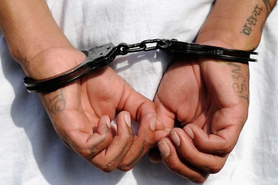Detenido. Pulzo.