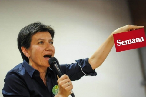 Reclamo de Claudia López a Semana
