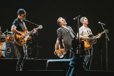 U2 en concierto. Pulzo.