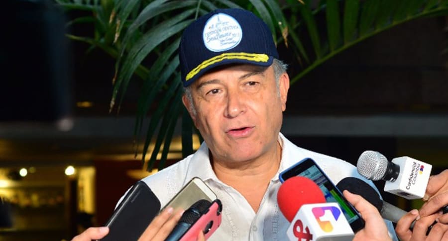 Vicepresidente Óscar Naranjo