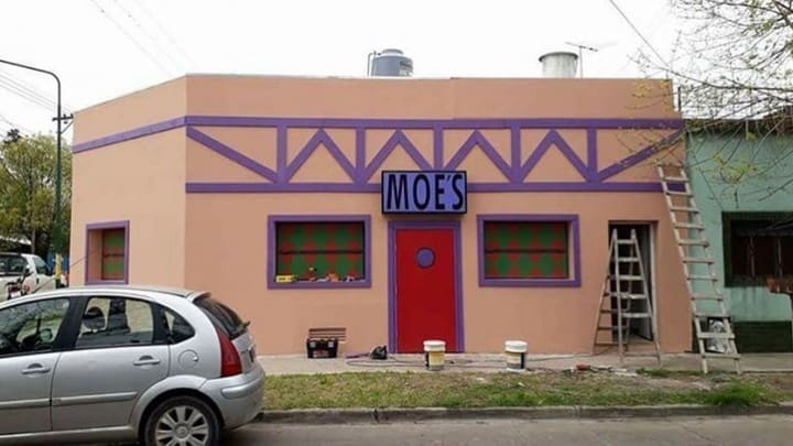 Taberna de 'Moe' en Argentina