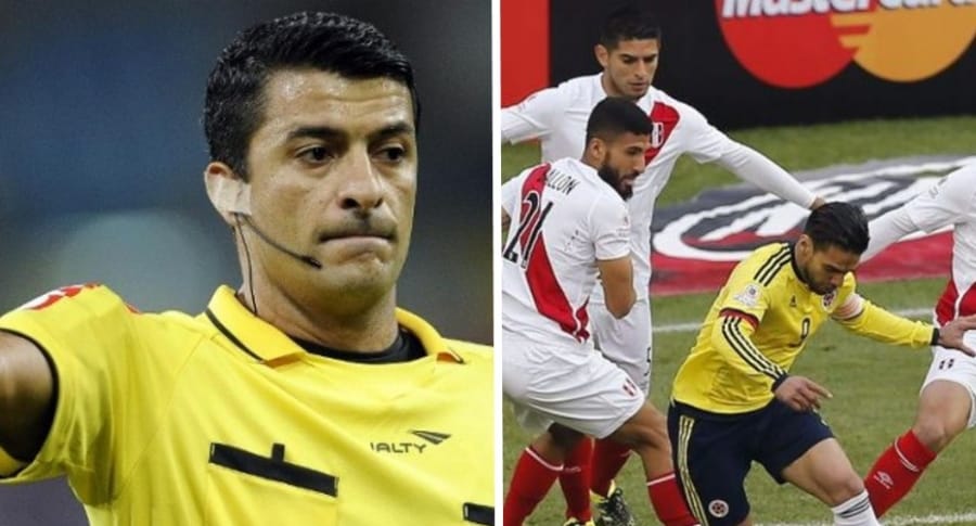 Sandro Ricci y Perú vs. Colombia