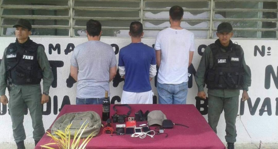 Periodistas detenidos