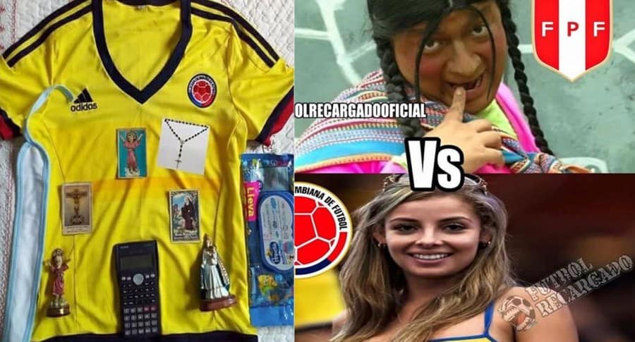 Memes previos a Perú vs. Colombia