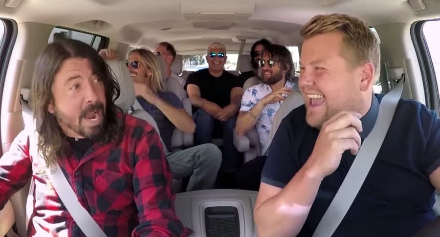 Foo Fighters en ‘Carpool Karaoke’
