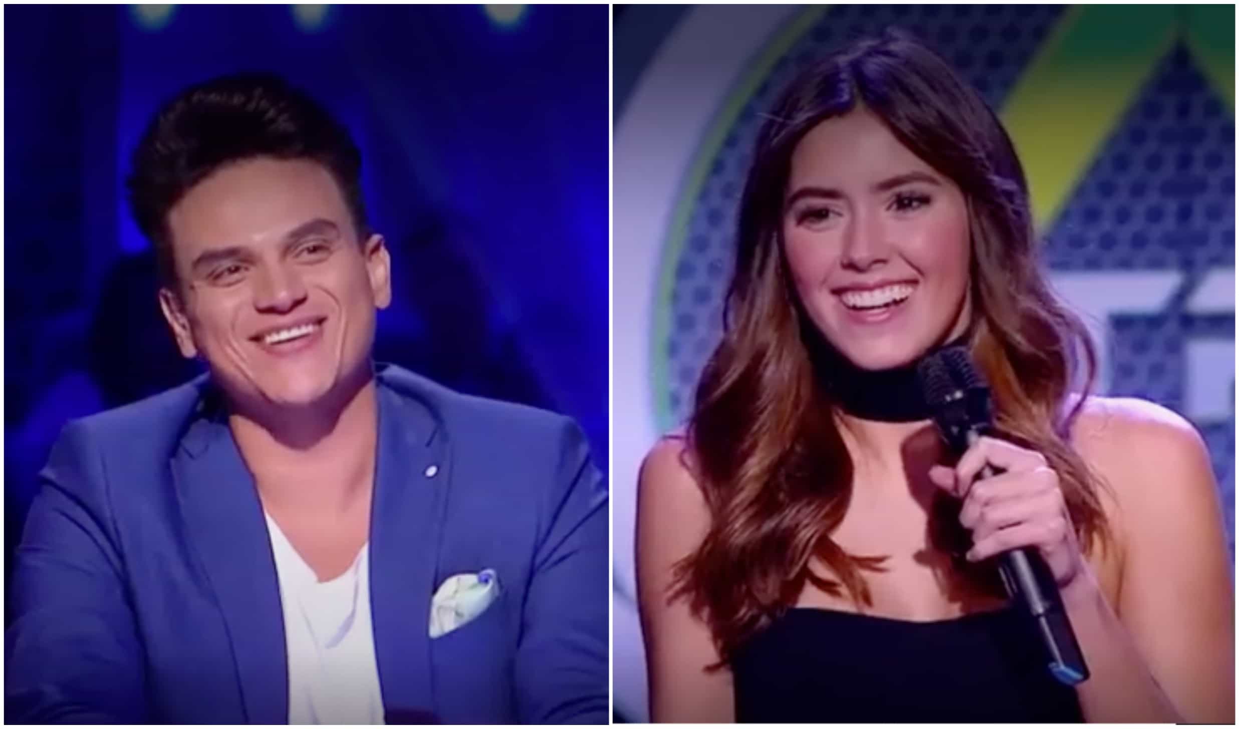 Silvestre Dangond y Paulina Vega en 'A otro nivel'. Pulzo.