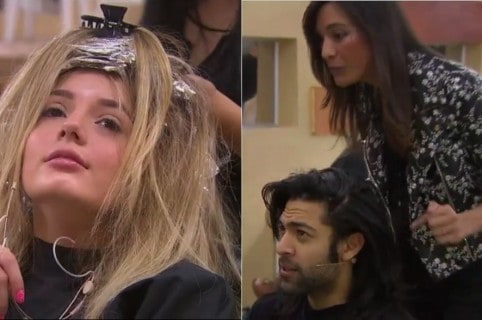 Paola Giraldo y Amílcar Barros, participantes de 'Protagonistas' de RCN.
