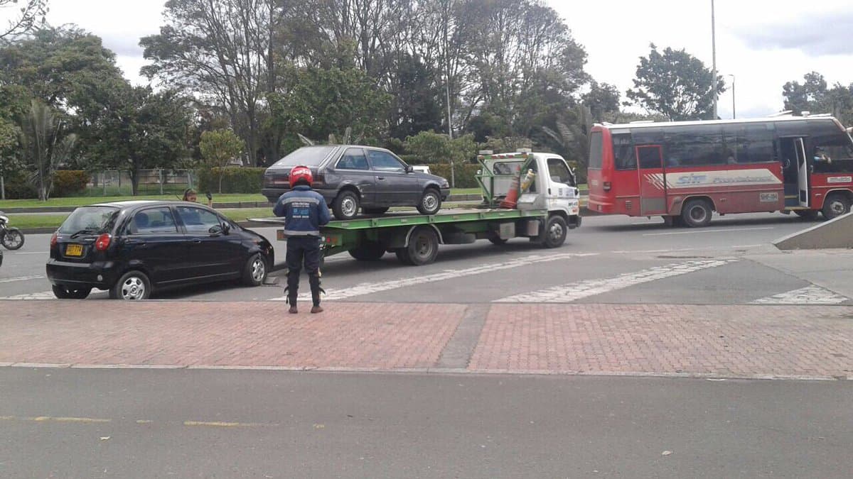 Grúa en Bogotá