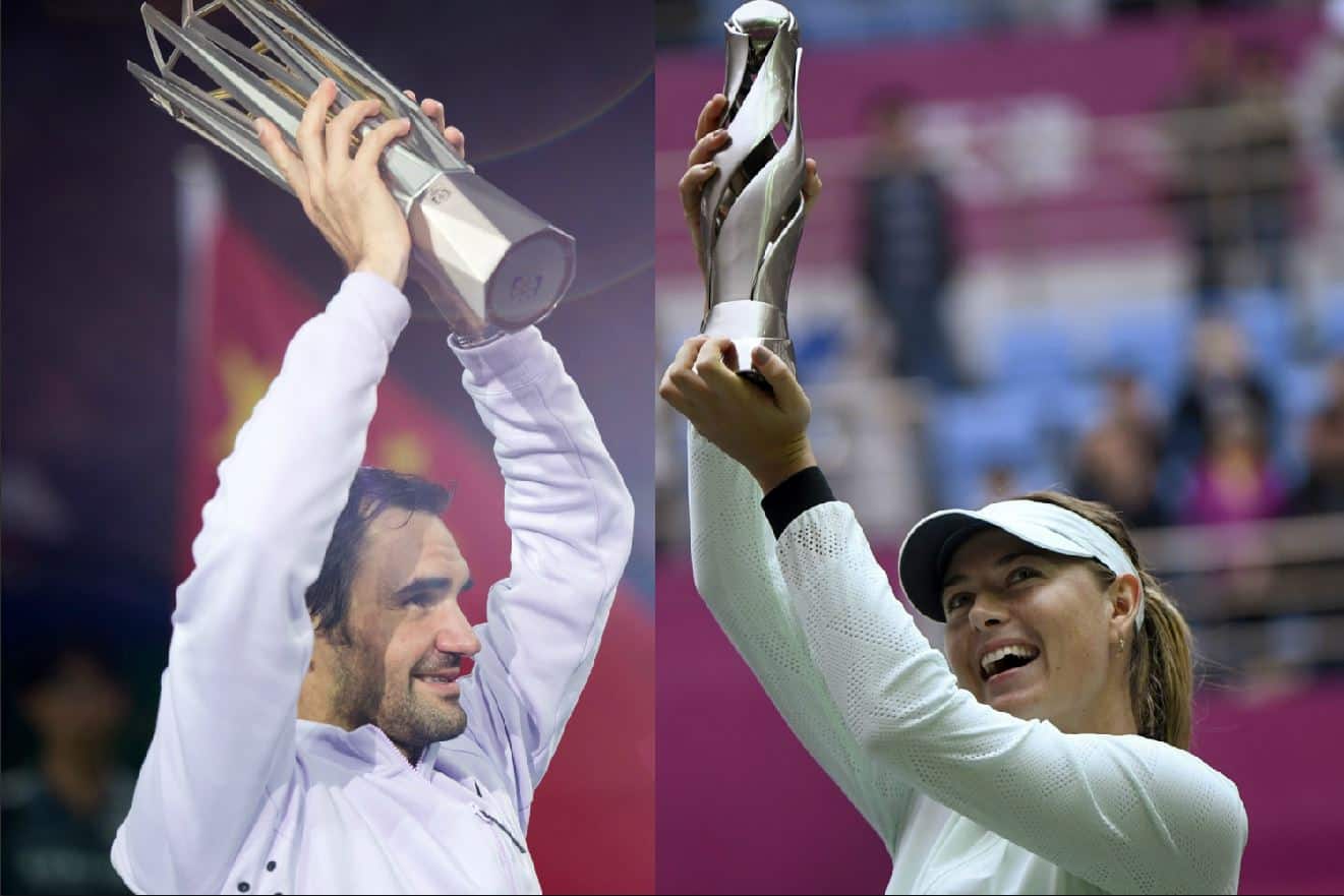Federer y Sharapova