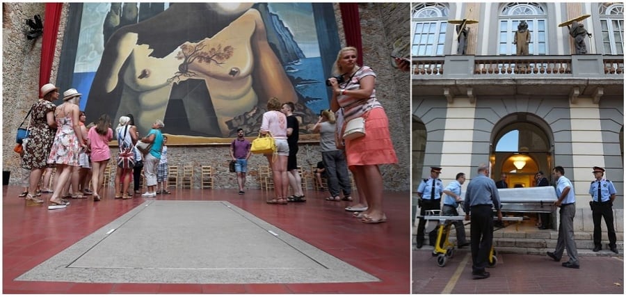 Exhumación Salvador Dalí