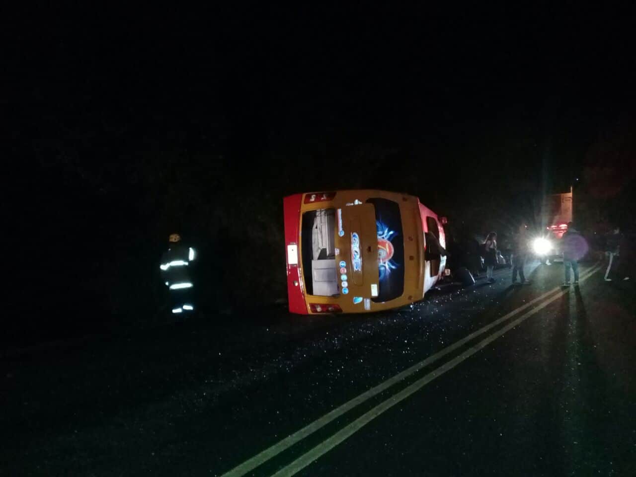 accidente en la vía Bogotá-Villeta
