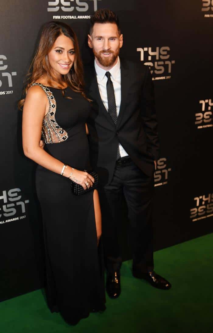 Lionel Messi y su pareja Antonella Roccuzzo