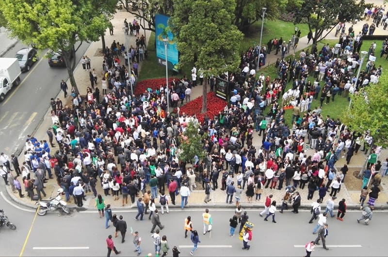 Simulacro de evacuación, archivo