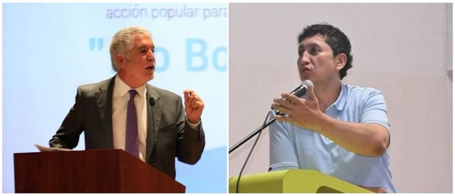 Enrique Peñalosa y Jhon Jairo Torres