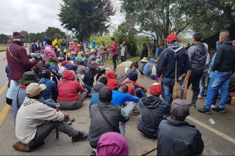 Marcha en Valle del Cauca
