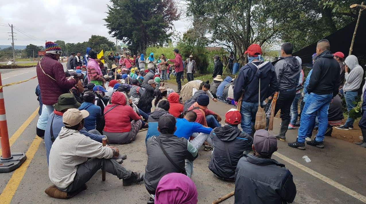 Marcha en Valle del Cauca