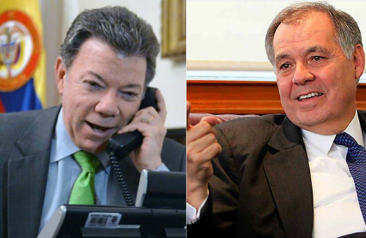 Llamada de Santos a Ordóñez