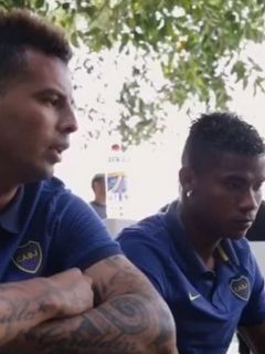 Edwin Cardona y Wilmar Barrios
