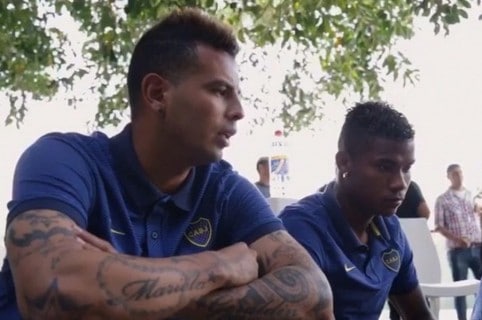 Edwin Cardona y Wilmar Barrios