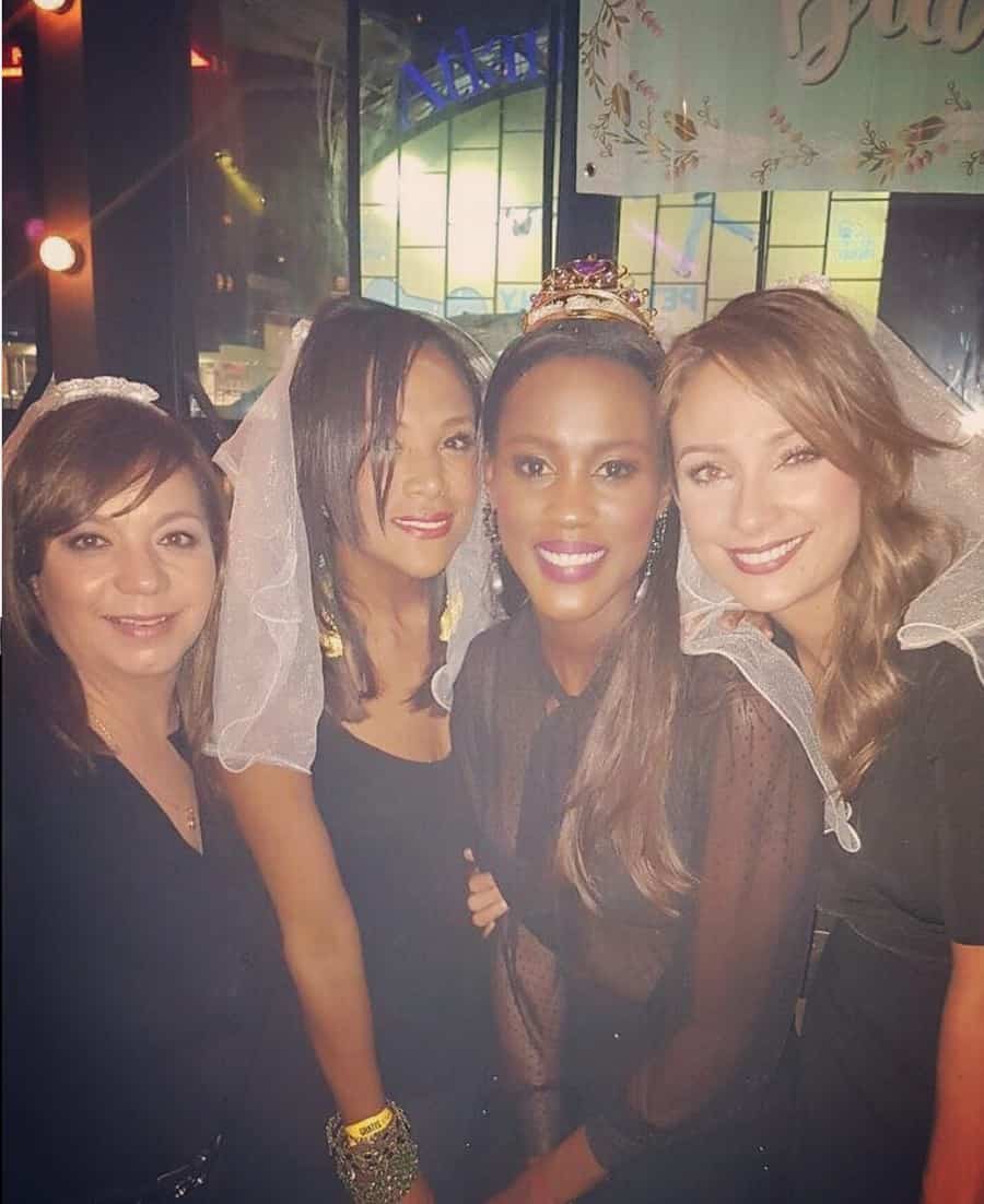 Adriana Ovalle, Mabel Lara, Claudia Lozano y Mónica Jaramillo, presentadoras.