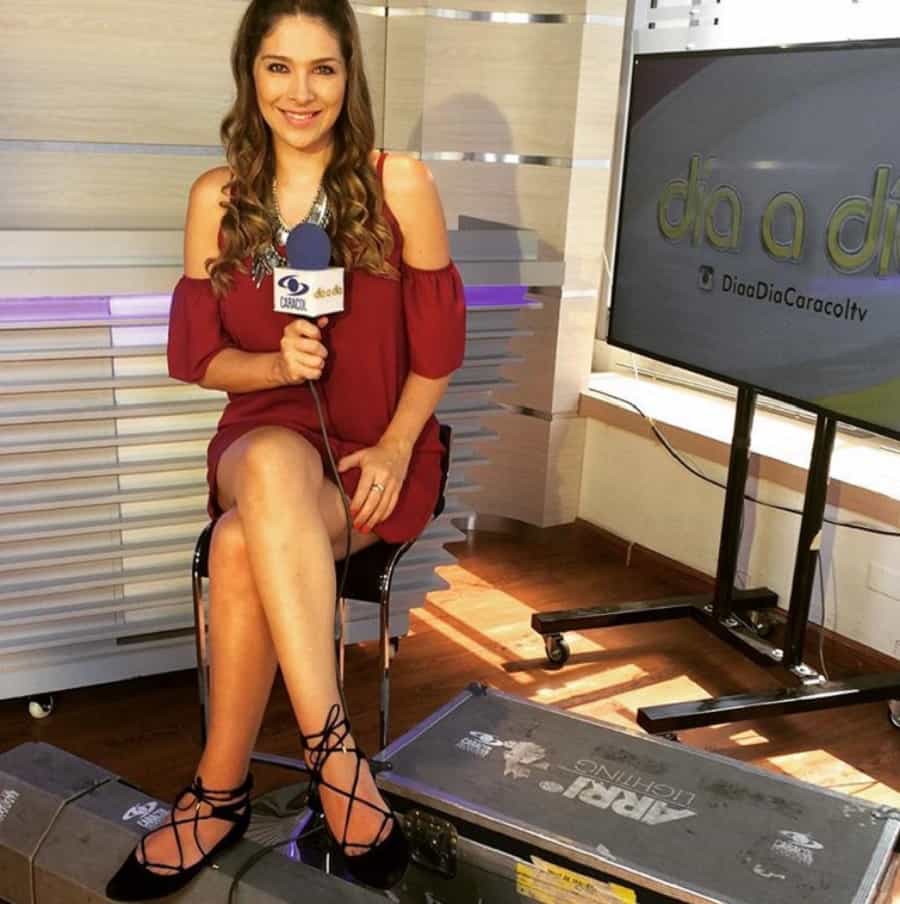 Ana Milena Gutiérrez, presentadora.
