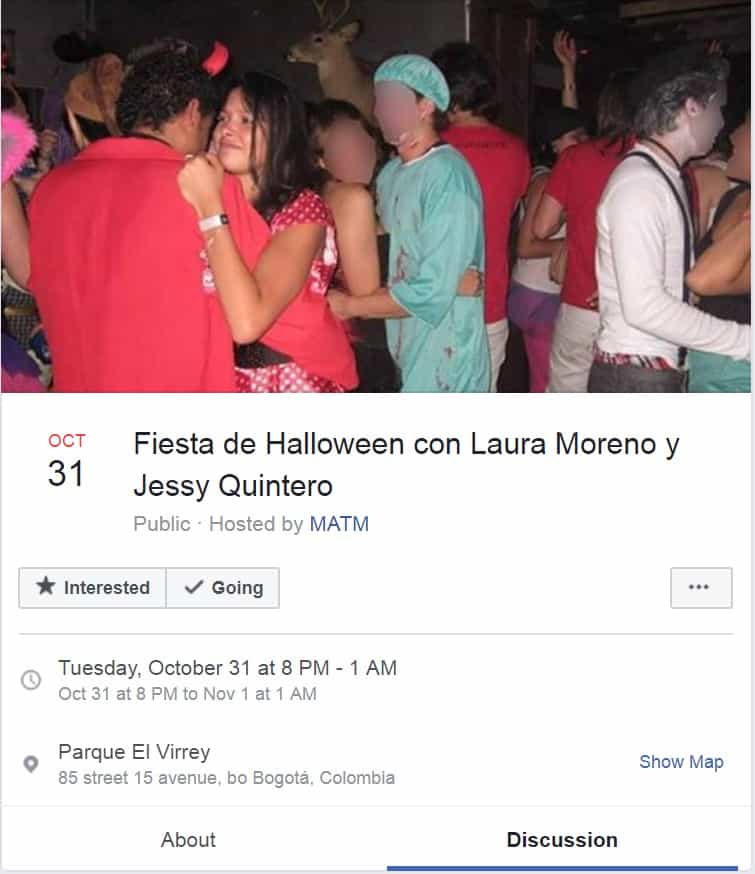 Fiesta falsa relacionada con el caso Colmenares. Pulzo.